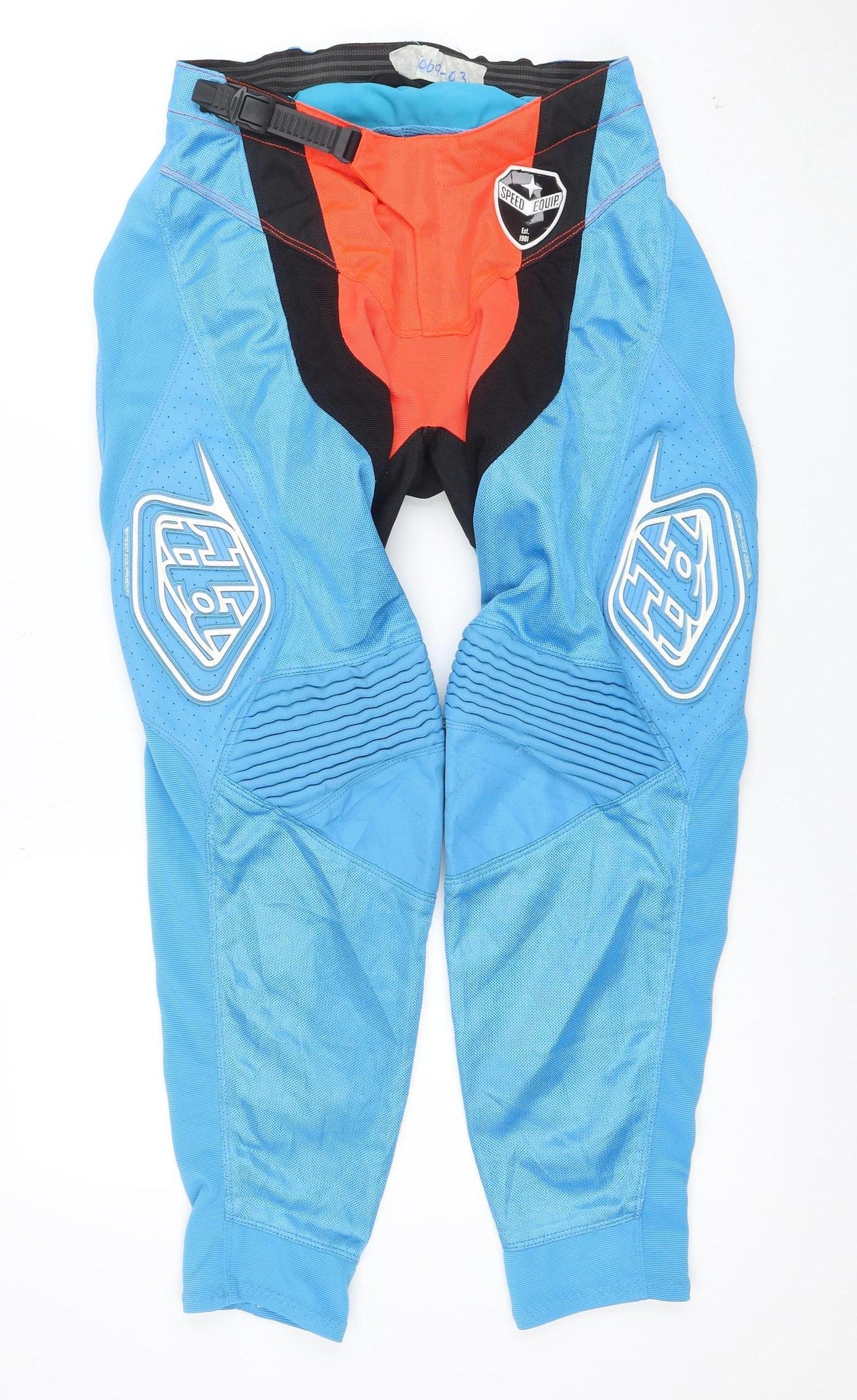 Troy Lee Designs Men’s Blue Moto Cargo Trousers Size 30 Regular