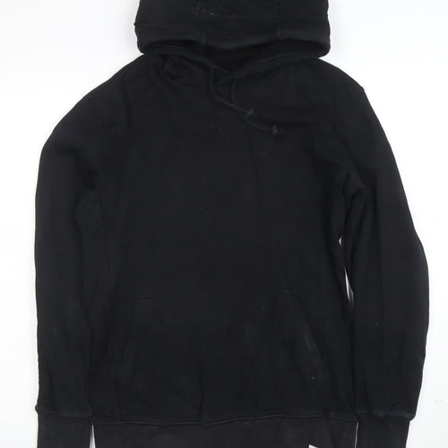 adidas Men's Black Pullover Hoodie S Regular Fit Sportswear