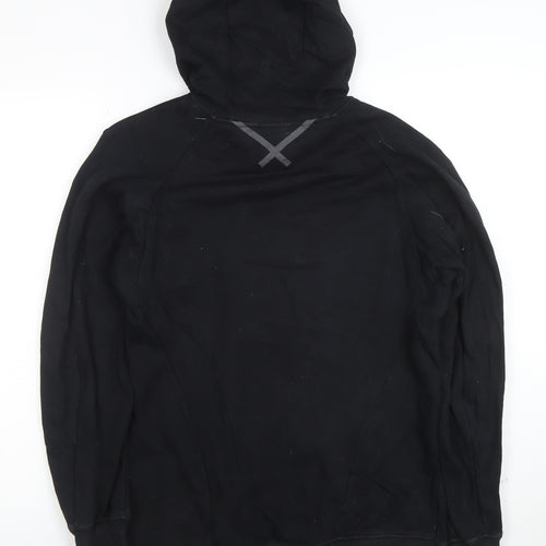 adidas Men's Black Pullover Hoodie S Regular Fit Sportswear