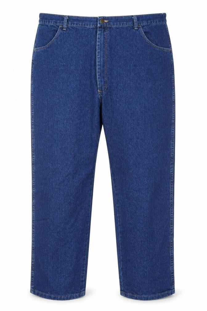 Wrangler Men's Blue 48x30 Regular Fit Denim Jeans Big & Tall