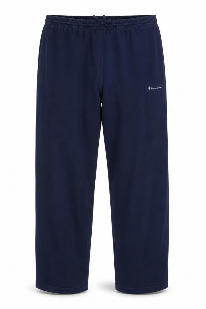 Front view of Champion Men Blue 2XL Fleece Sweatpants Regular Fit Activewear