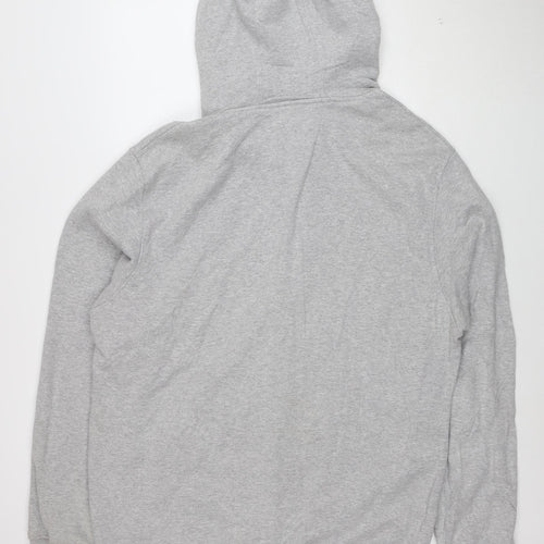 The North Face Men's Grey 2XL Pullover Hoodie Fleece Logo Outdoor