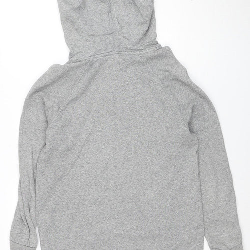 Levi's Men's Grey Pullover Hoodie Small Logo Graphic Cotton