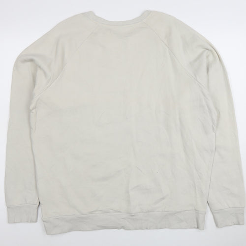 Under Armour Women's Beige Loose Fit Sweatshirt Size L
