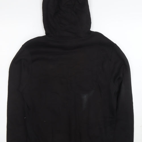 Nike Men's Black Pullover Hoodie XS Regular Fit Fleece Logo