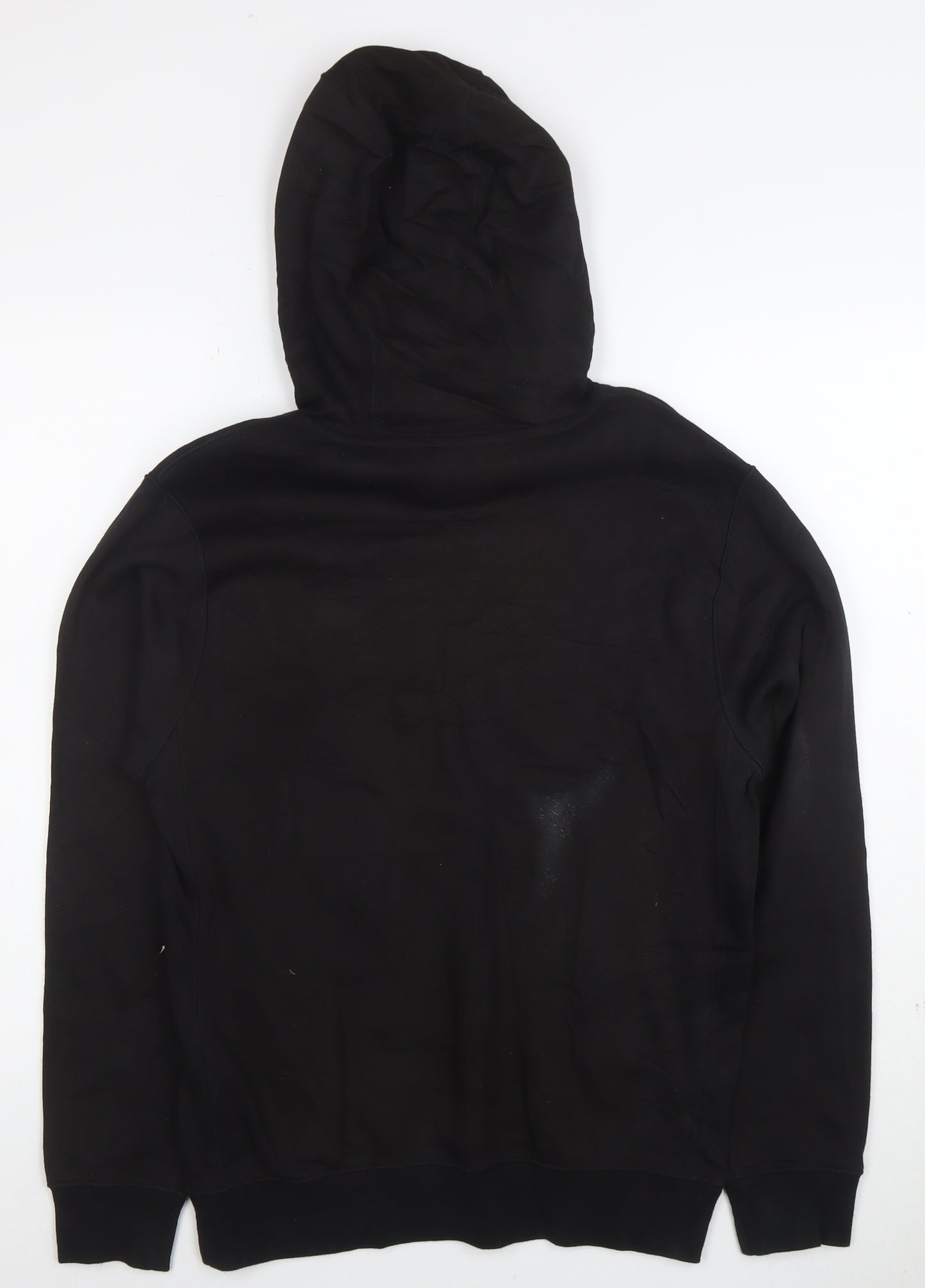 Nike Men's Black Pullover Hoodie XS Regular Fit Fleece Logo