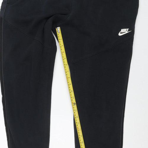 Nike Men's Black XL Jogger Fleece Trousers with Pockets