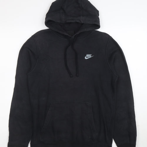 Nike Men's Black Pullover Hoodie Small Fleece Sportswear