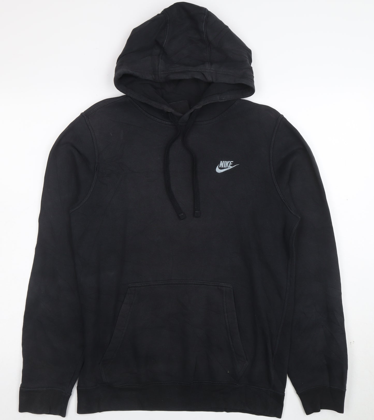 Nike Men's Black Pullover Hoodie Small Fleece Sportswear