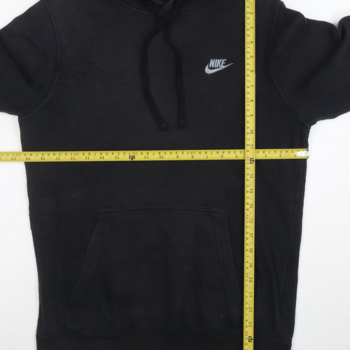 Nike Men's Black Pullover Hoodie Small Fleece Sportswear