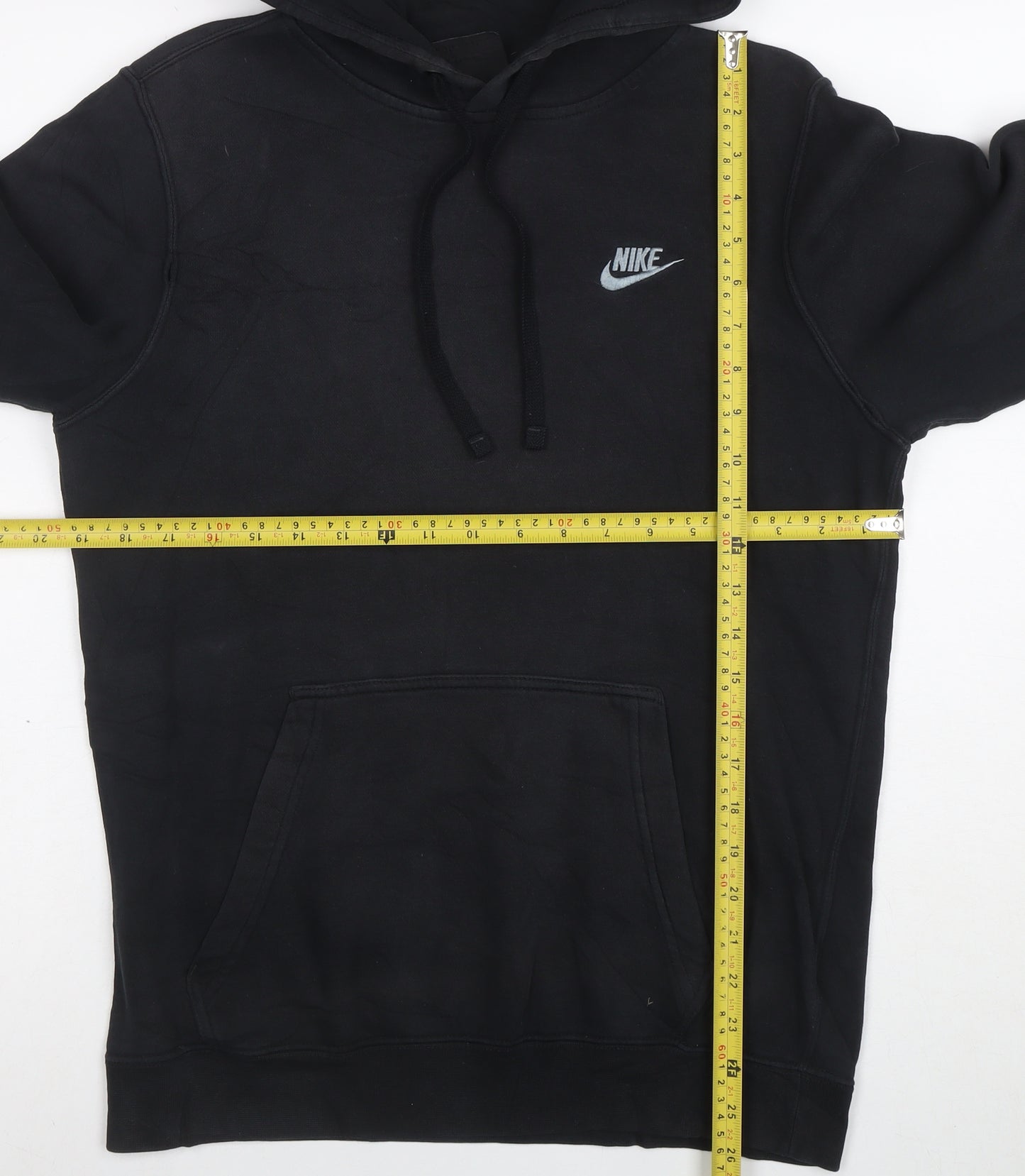 Nike Men's Black Pullover Hoodie Small Fleece Sportswear