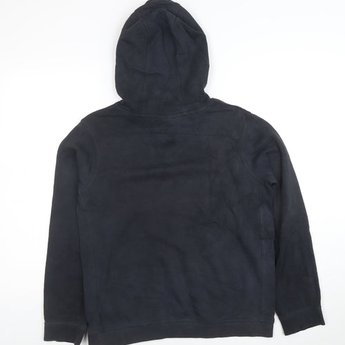 Nike Boys Black XL Pullover Hoodie Standard Fit Cotton Blend