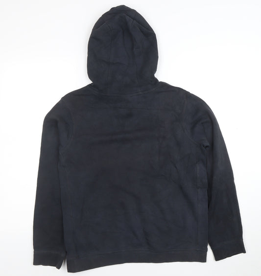 Nike Boys Black XL Pullover Hoodie Standard Fit Cotton Blend