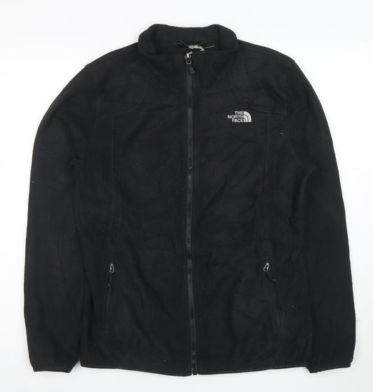 The North Face Women's Black Fleece Full Zip Jacket L