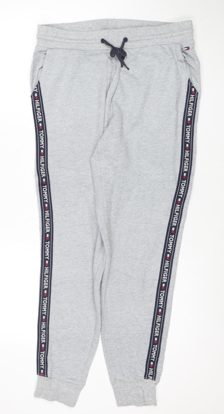Tommy Hilfiger Men's Grey Jogger Sweatpants M Regular Fit