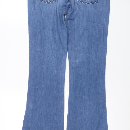 Levi's Women's Blue Bootcut Stretch Denim Jeans Size 10 Regular