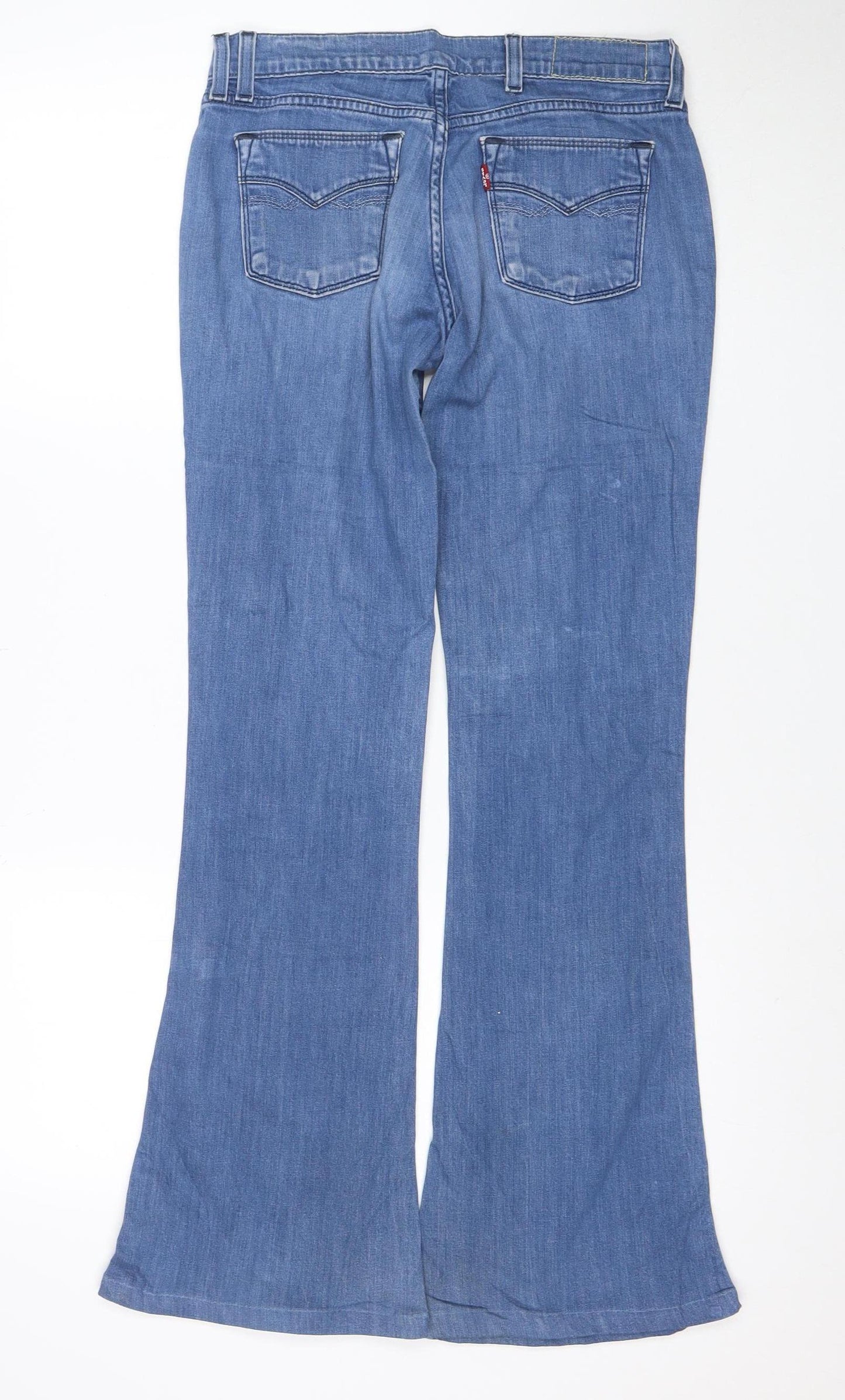 Levi's Women's Blue Bootcut Stretch Denim Jeans Size 10 Regular
