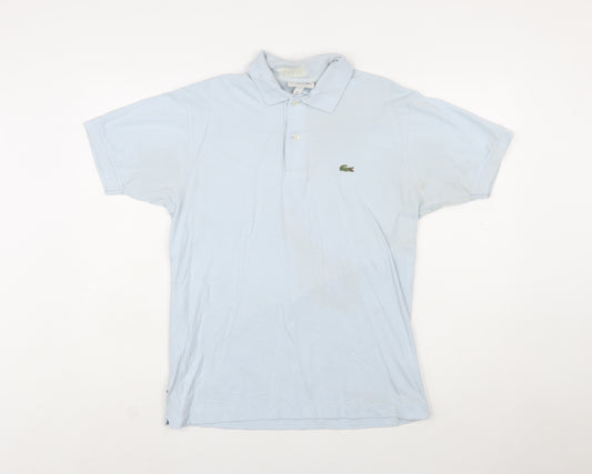 Lacoste Men's Blue Classic Fit Polo Shirt Size S Short Sleeve