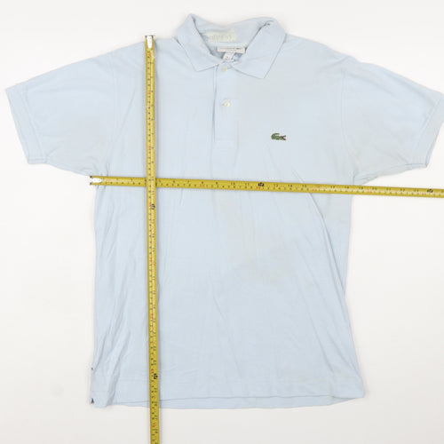 Lacoste Men's Blue Classic Fit Polo Shirt Size S Short Sleeve