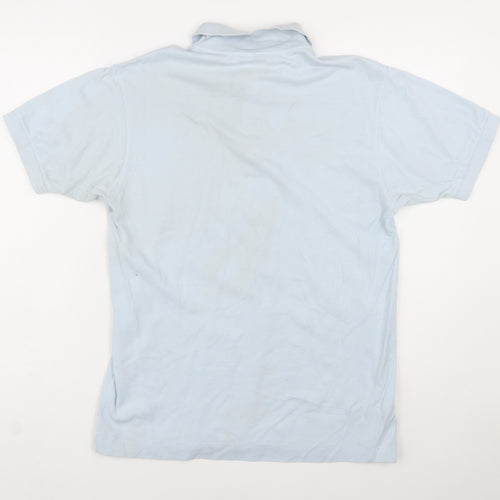 Lacoste Men's Blue Classic Fit Polo Shirt Size S Short Sleeve