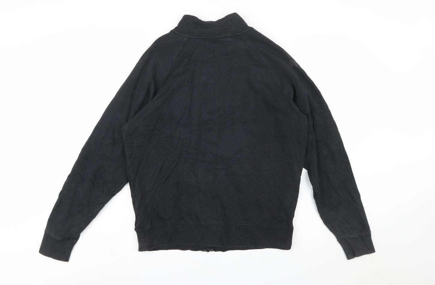 Nike Men's Black Full Zip Fleece Sweatshirt Size M