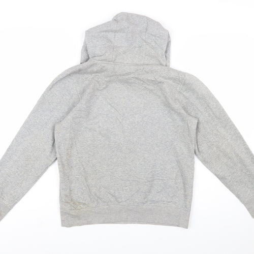 Nike SB Boys Grey Pullover Hoodie 12-13 Years Lined Cotton Blend