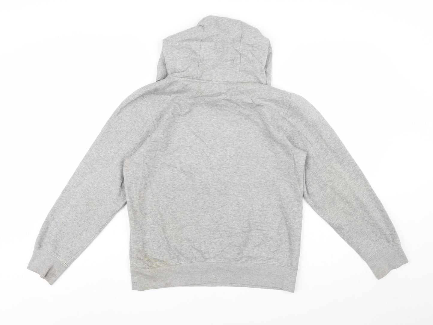 Nike SB Boys Grey Pullover Hoodie 12-13 Years Lined Cotton Blend