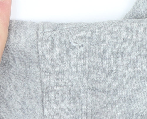 Nike SB Boys Grey Pullover Hoodie 12-13 Years Lined Cotton Blend