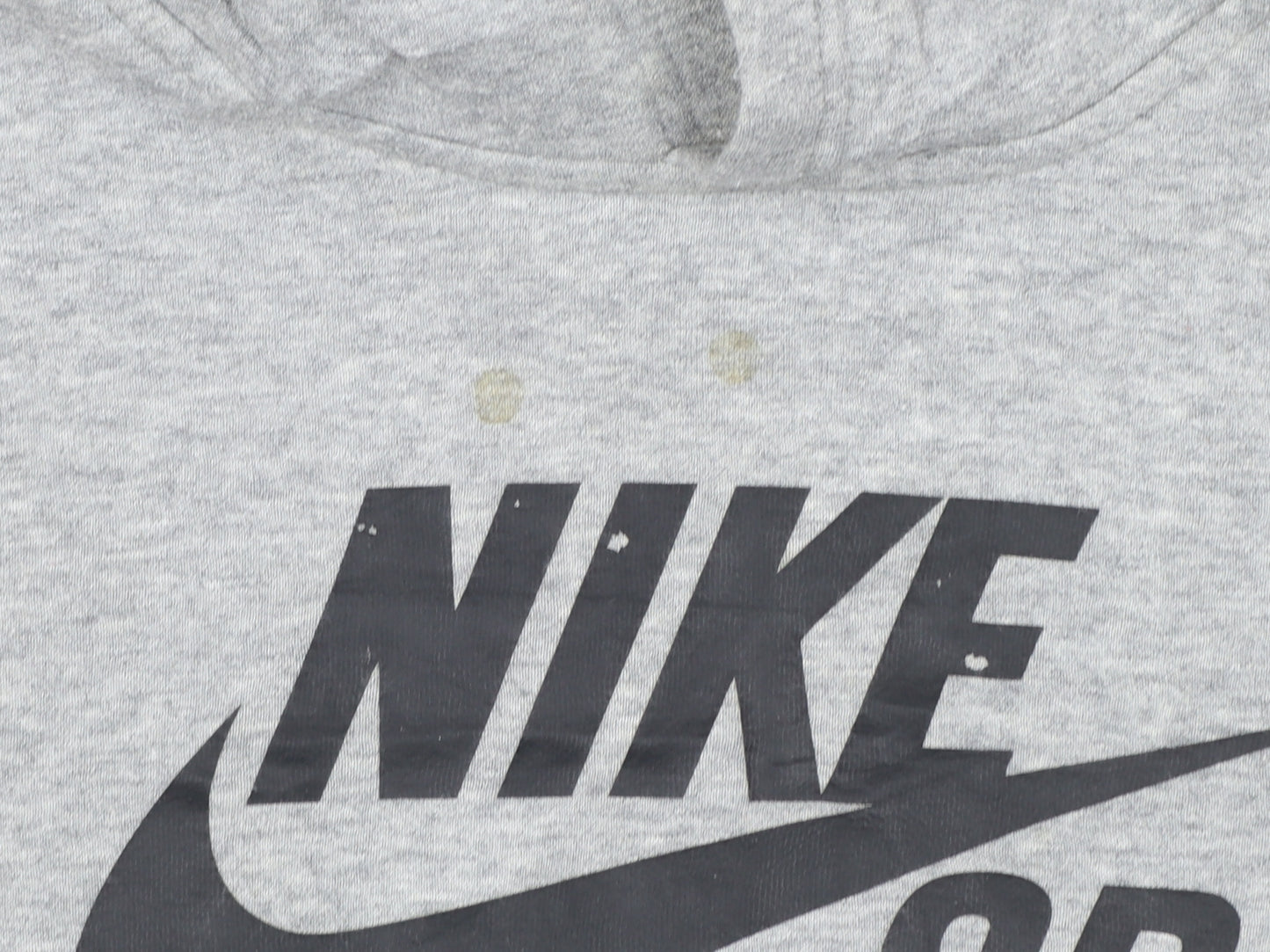 Nike SB Boys Grey Pullover Hoodie 12-13 Years Lined Cotton Blend