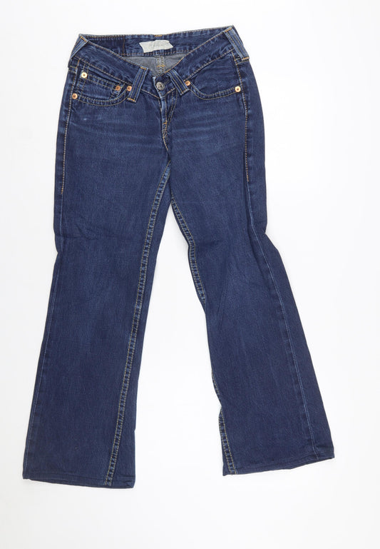 Levi Strauss Women’s Blue Bootcut 100% Cotton Jeans W28 L34