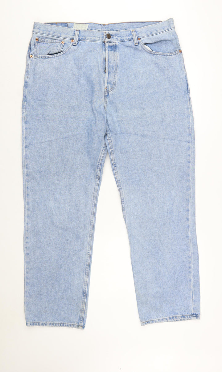 Levi's 582 Men's Blue Regular Straight Jeans W40 L30 Classic Denim