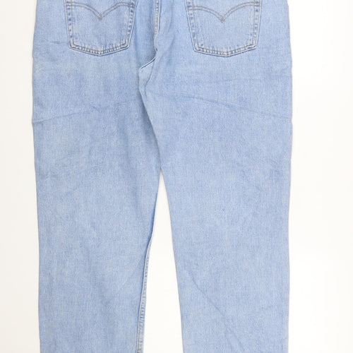 Levi's 582 Men's Blue Regular Straight Jeans W40 L30 Classic Denim