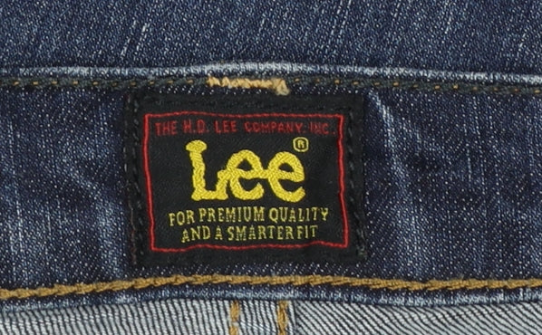Lee Men's Blue Brooklyn Straight Denim Jeans W38 L30