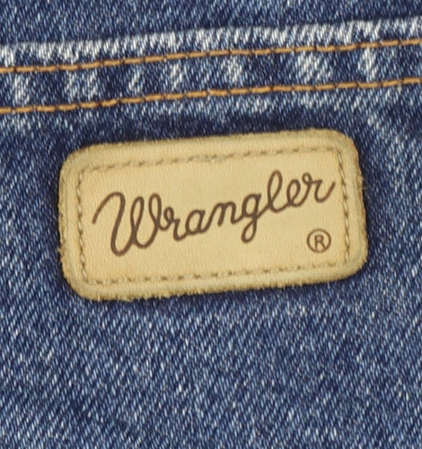Wrangler Men's Blue Straight Leg Jeans Size 42W 32L Denim Classic Fit