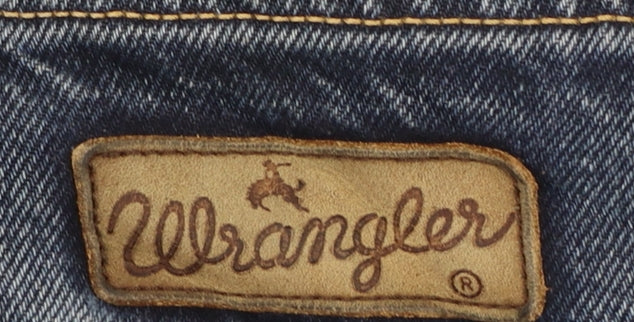 Wrangler Texas Men Blue 36x32 Straight Leg Denim Jeans