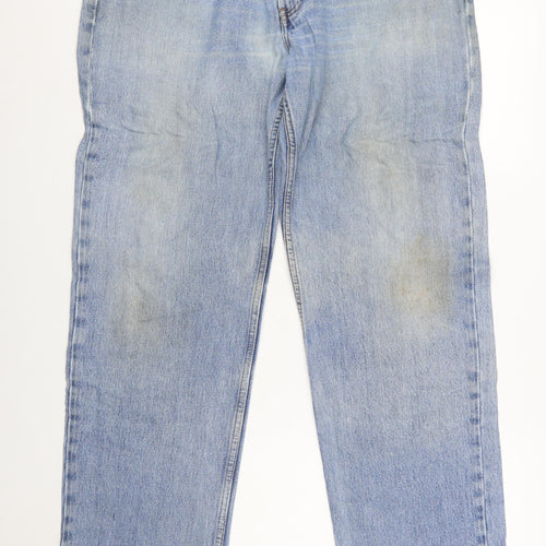 Levi's 550 Men's Blue Relaxed Fit Straight Leg Jeans W36 L34