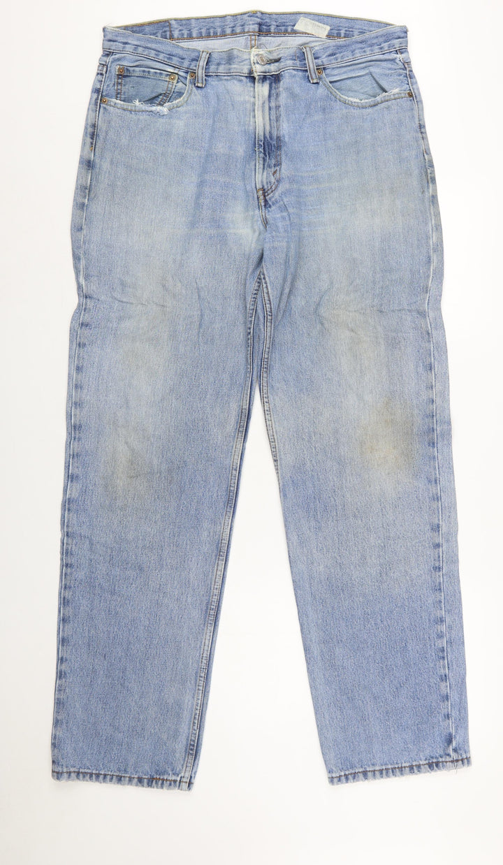 Levi's 550 Men's Blue Relaxed Fit Straight Leg Jeans W36 L34