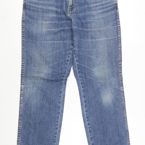 Wrangler Men's Blue Straight Leg Texas Stretch Jeans W33 L30