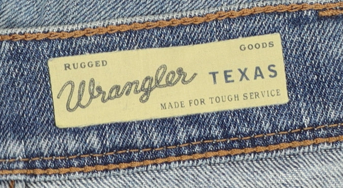 Wrangler Men's Blue Straight Leg Texas Stretch Jeans W33 L30