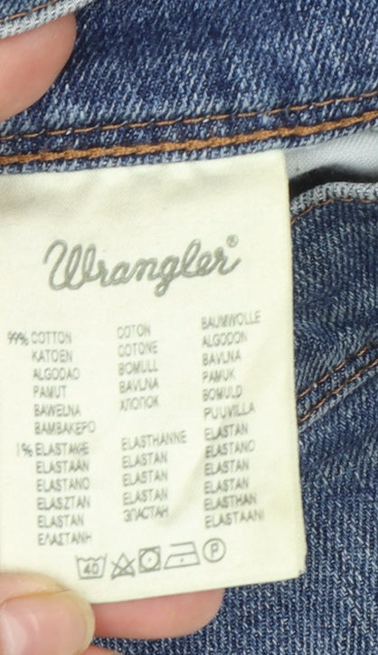 Wrangler Men's Blue Straight Leg Texas Stretch Jeans W33 L30