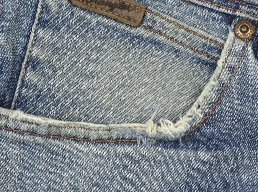 Wrangler Men's Blue Straight Leg Texas Stretch Jeans W33 L30