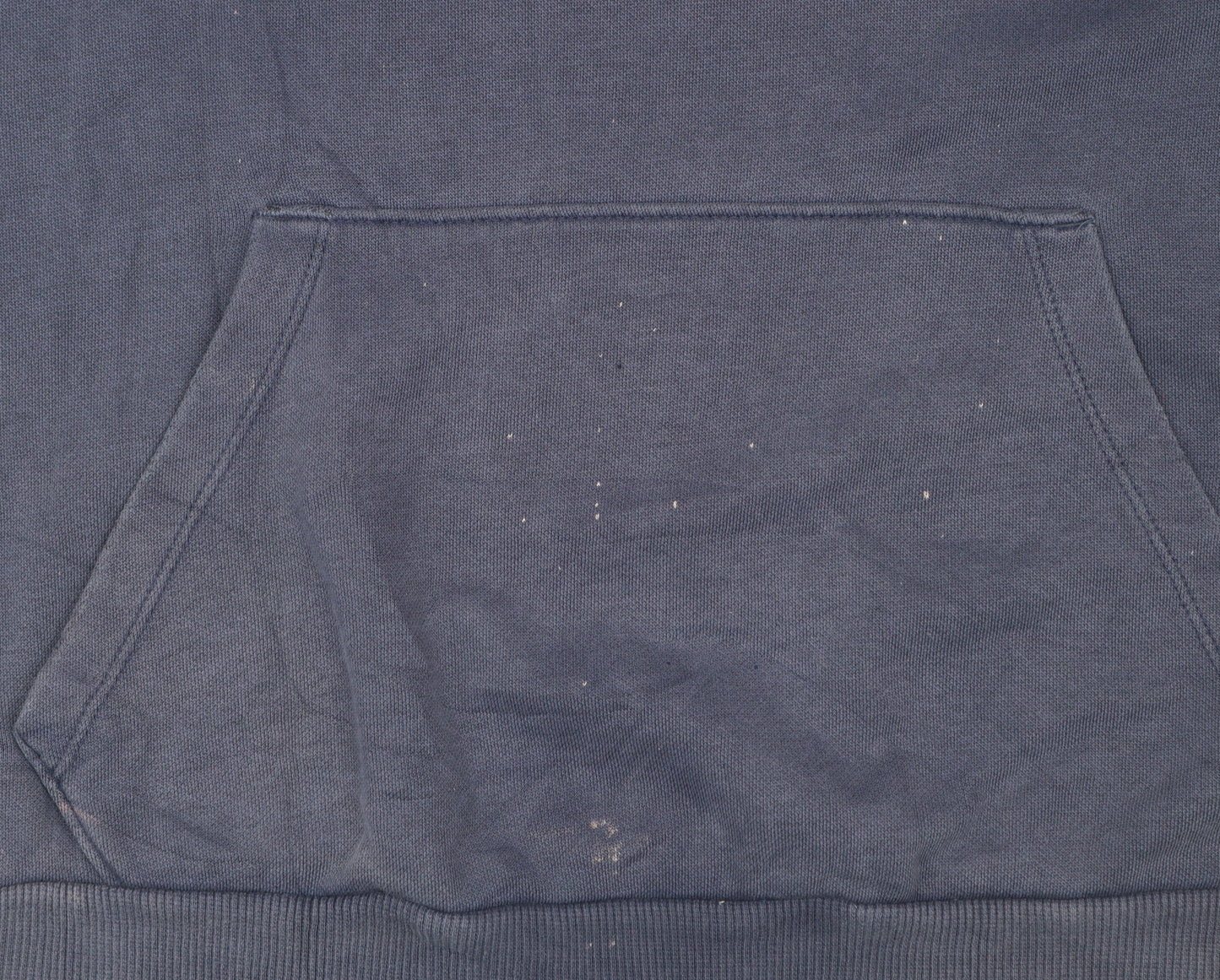 Puma Women Navy Blue Pullover Hoodie Size 14 Cotton Blend Sweatshirt