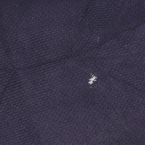 Puma Men's Navy Blue Graphic Print Crew Neck Sweatshirt Size S