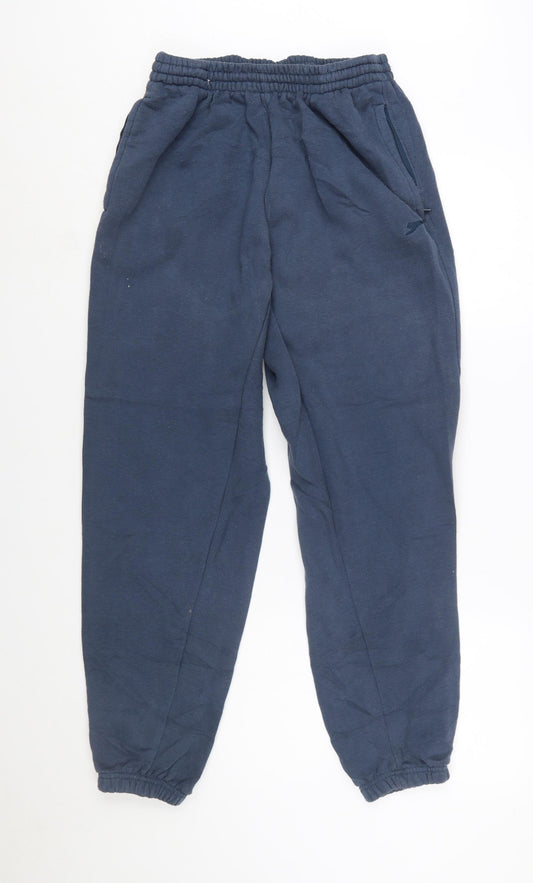 Slazenger Men's Blue L Sweatpants Regular Fit Casual Trousers