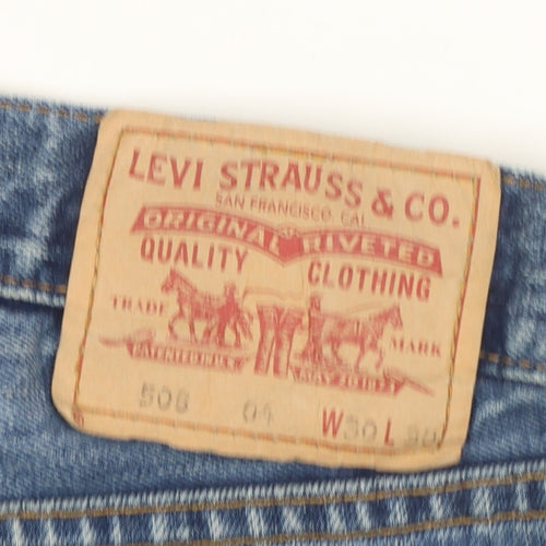 Levi’s 506 Men’s Blue Straight Leg Denim Jeans W30 L30