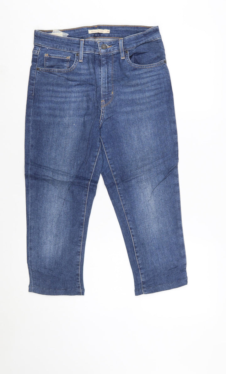 Levi's Women's Blue 721 High Rise Skinny Jeans Size 29