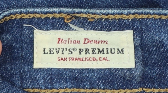 Levi's Women's Blue 721 High Rise Skinny Jeans Size 29