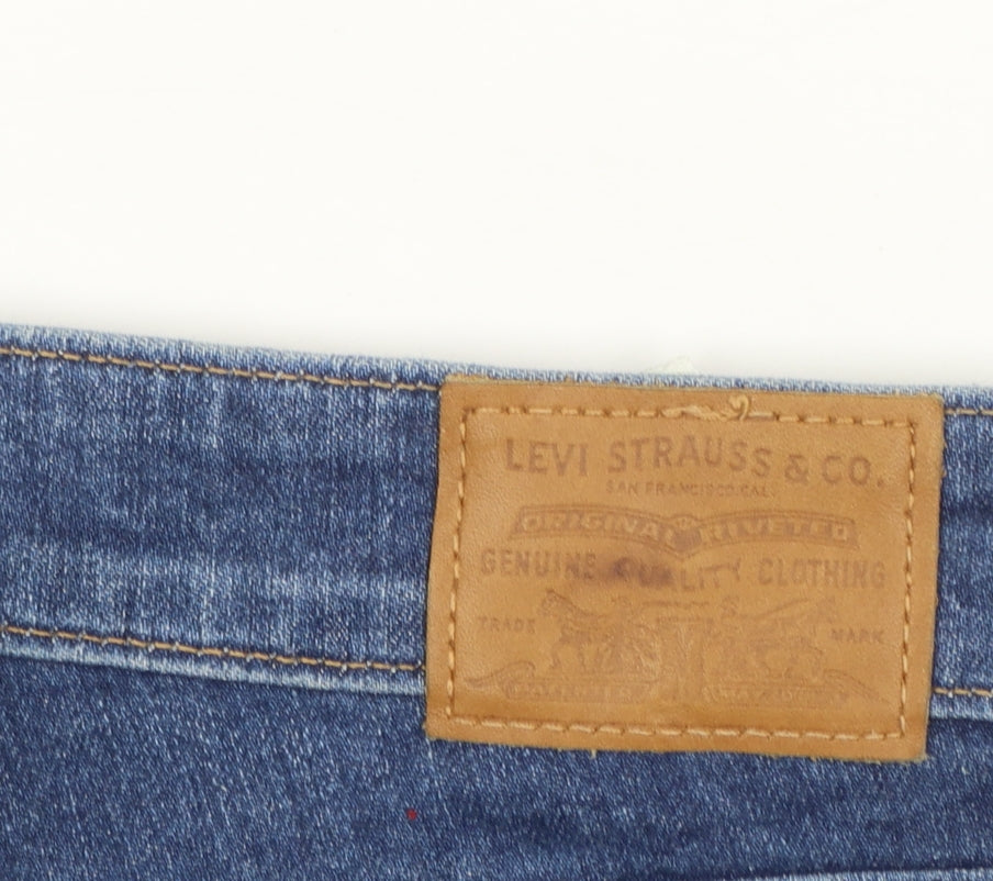 Levi's Women's Blue 721 High Rise Skinny Jeans Size 29