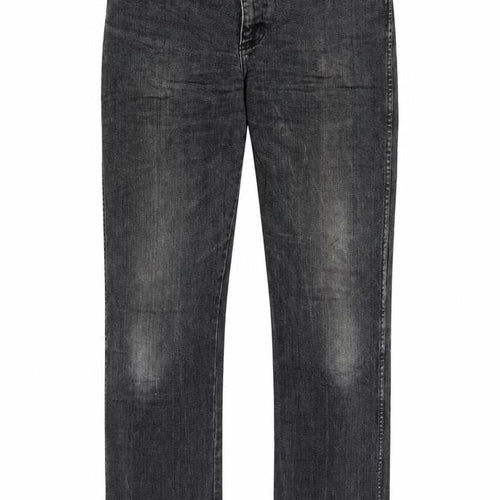 Wrangler Men's Black Grey Straight Texas Stretch Jeans W33 L34