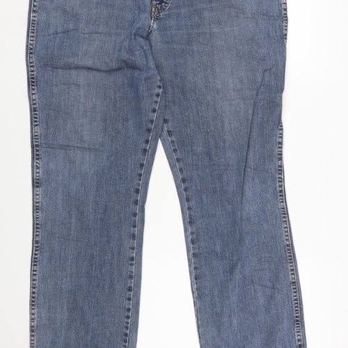 Wrangler Men's Blue Texas Stretch Straight Fit Jeans W38 L32